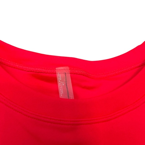 Free People Movement Easy Does It Dress Skortsie Mini Sunset Pink Large NWOT - Picture 7 of 12